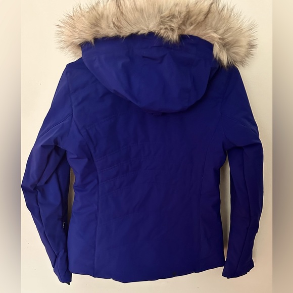 NWTs Obermeyer Tuscany Elite Insulated Ski Jacket. Navy. Sz. 4 - Picture 3 of 16